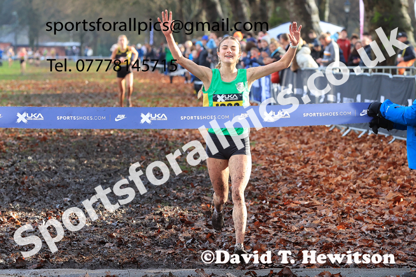 Senior Womens and Under-23s 2025 Liverpool Cross Challenge, Sefton Park, Saturday, November 22th. Photo: David T. Hewitson/Sports for All Pics